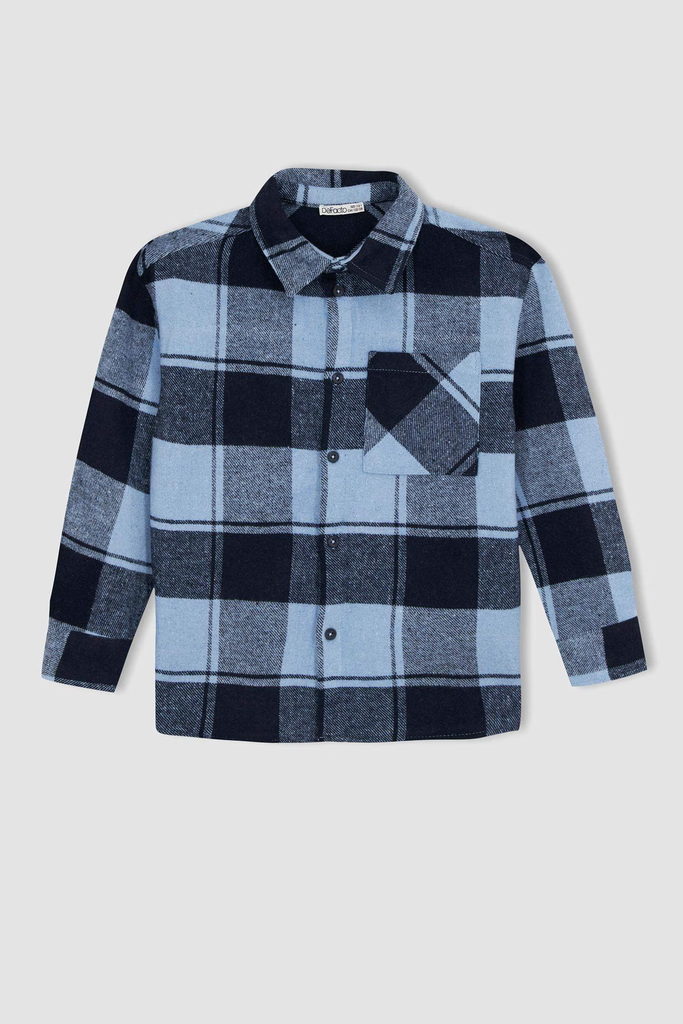 [Z1003A6IN101] قميص بولو بكم طويل (12 - 13 year)