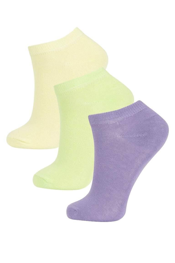 [b5274a8gn107] باكت شرابات قطن من 3 قطع (29 - 34)