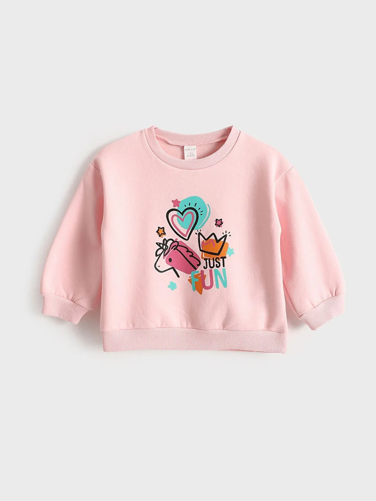 [S5CD15Z1-YQ2] سويت شيرت مواليد مطبوع  (9 - 12 month)