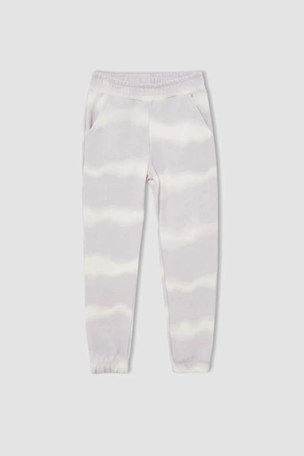 [W2889A6PR307] بنطلون سويت بانتس بناتي تاي داي (9 - 10 year)