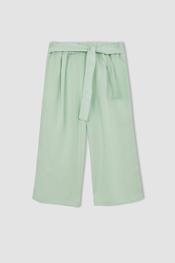 [T3877A6TR375] بنطلون فيسكوز وايد ليج (5 - 6 year)