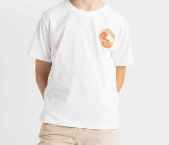 [d2418a8wt34] تي شيرت بطباعة من الخلف (9 - 10 year)