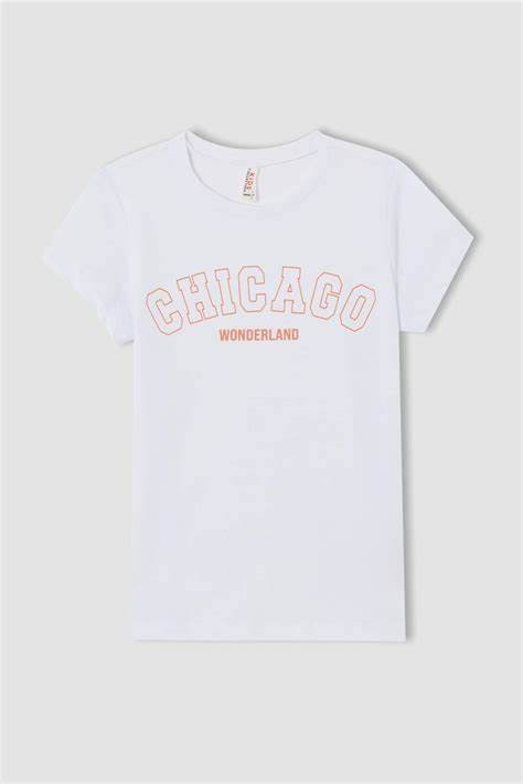 [T2543A6WT34] تي شيرت بنص كم  (5 - 6 year)