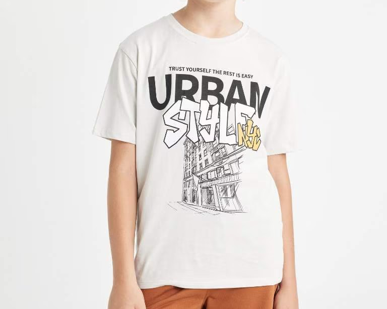 تي شيرت بنص كم**