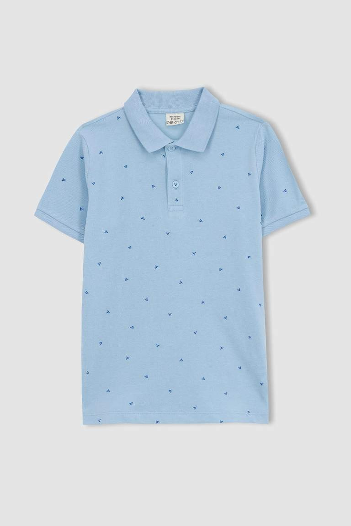 [Z8756A6BE509] تيشيرت بولو  نص كم  (9 - 10 year)