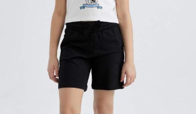 [B5165A8BK81] شورت بناتي * (7 - 8 year)