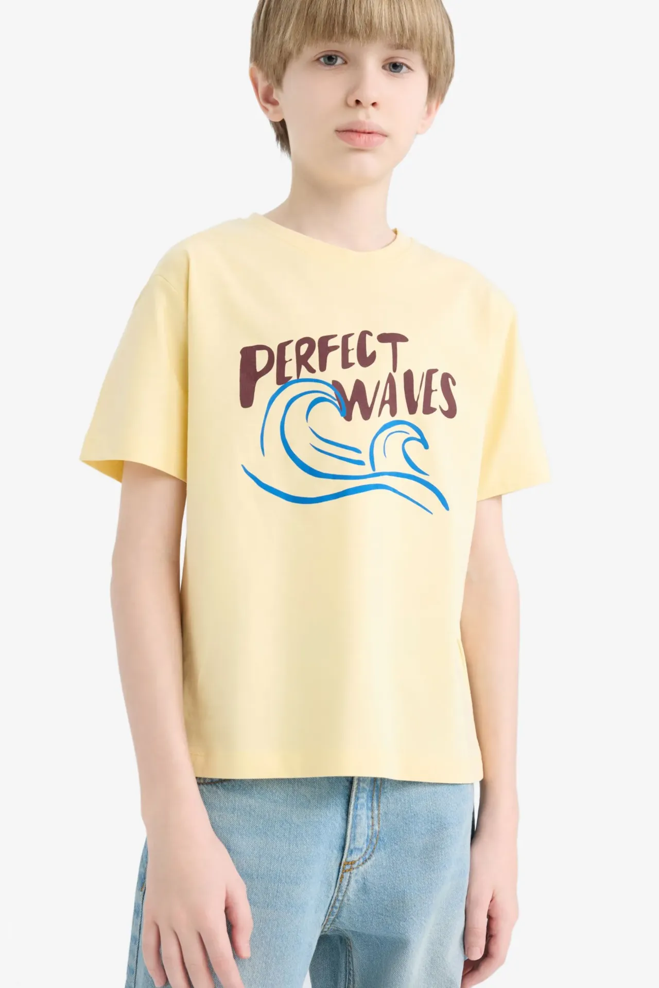 تي شيرت نص كم اولادي مطبوع