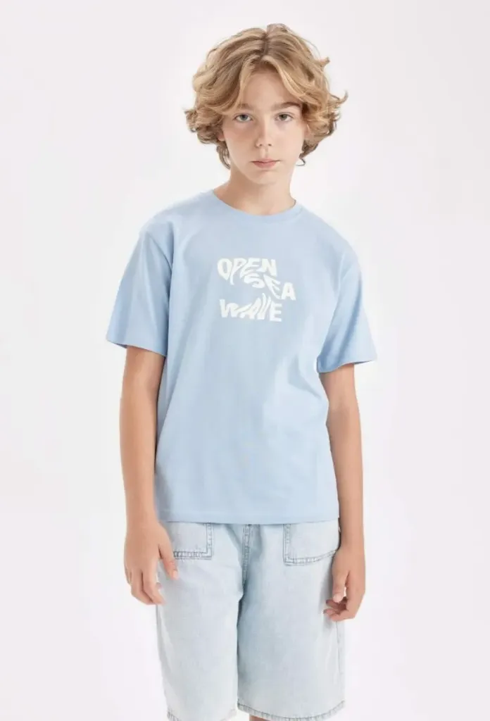 [d2416a8be734] تي شيرت مطبوع (9 - 10 year)