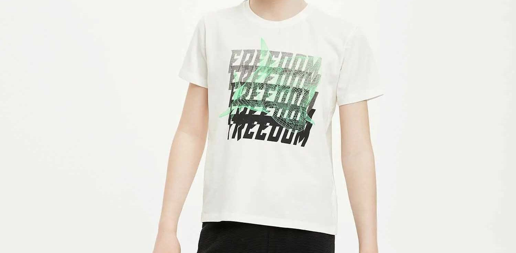 [n3739a6wt32] تي شيرت بنص كم (5 - 6 year)