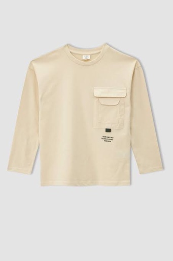 [v3326a6bg356] تي شيرت أولاد بأكمام طويلة (9 - 10 year)