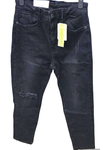 [v0677a6nm40] بنطلون جينز داد فيت  (7 - 8 year)