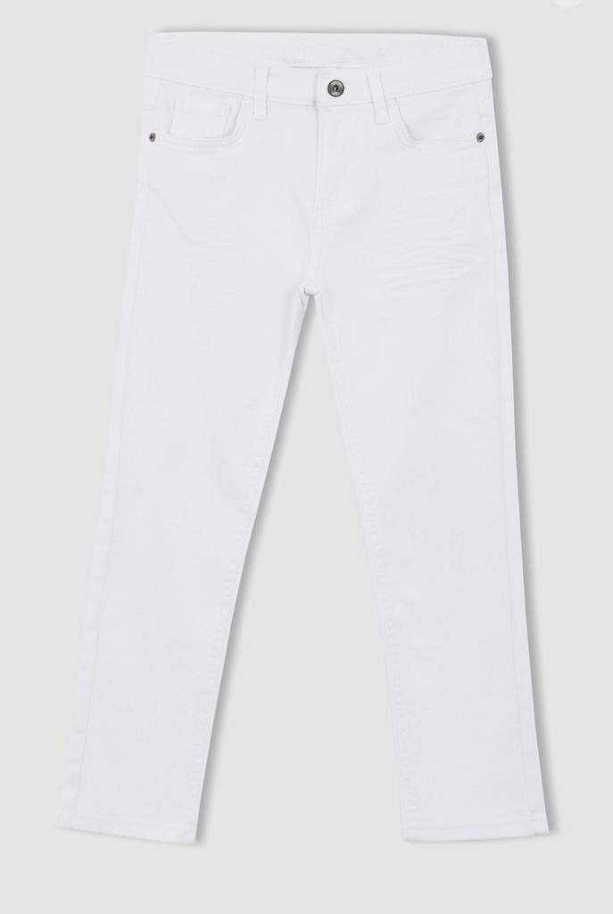 [Z1604A6WT32] بنطلون جينز سليم فيت  (4 - 5 year)