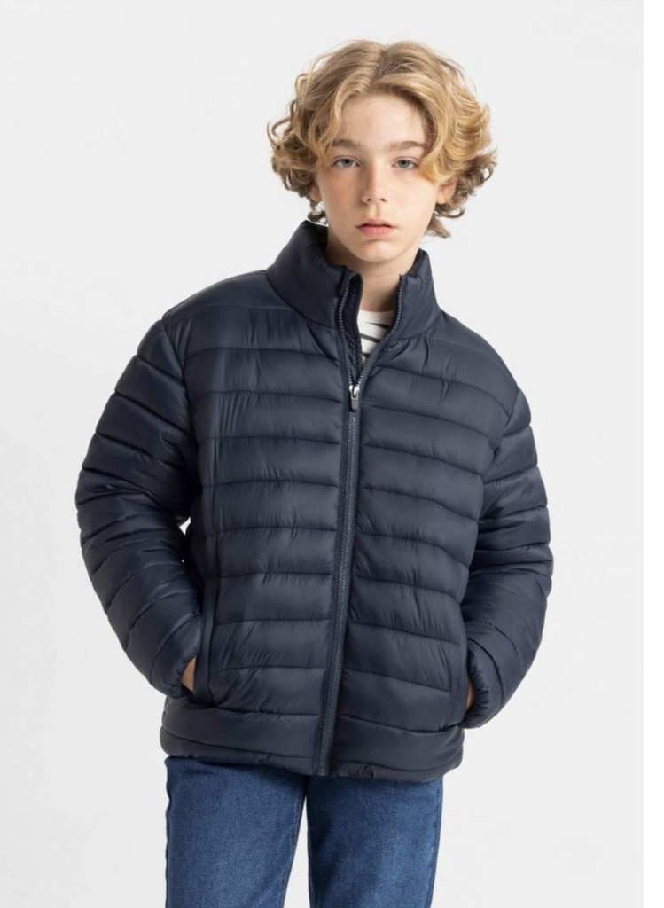 [C5465A8NV165] جاكيت وتر برووف بياقة عالية (7 - 8 year)