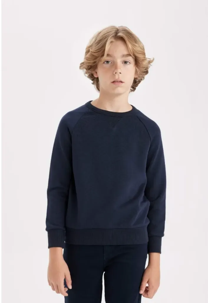 [B0451A8NV253] سويت شيرت كحلي (11 - 12 year)