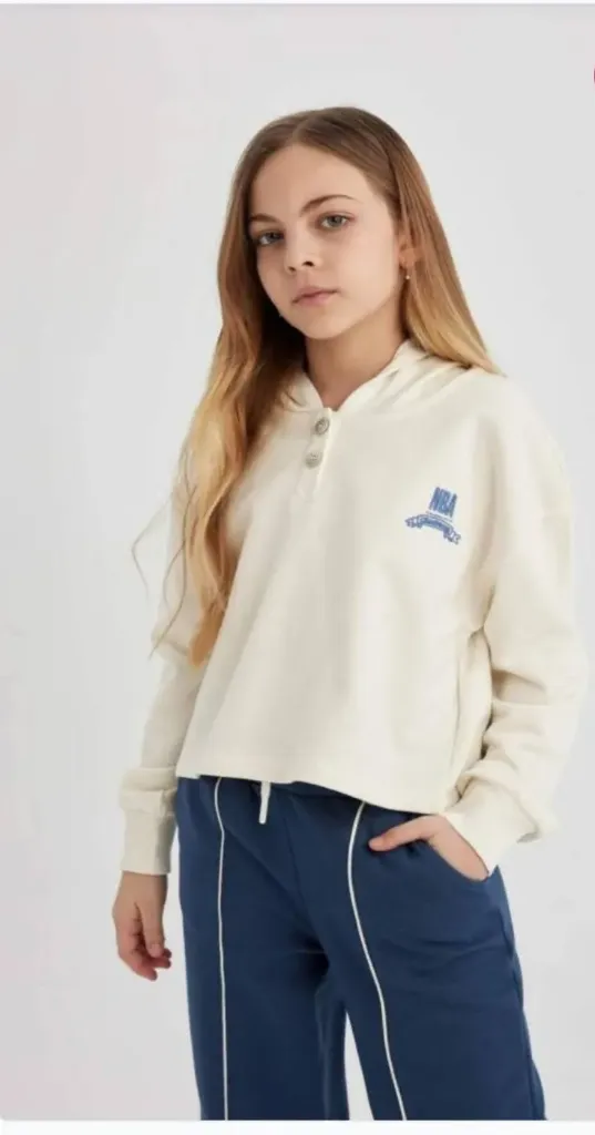 [C0804A8ER100] سويت شيرت كروب بناتي NBA (5 - 6 year)